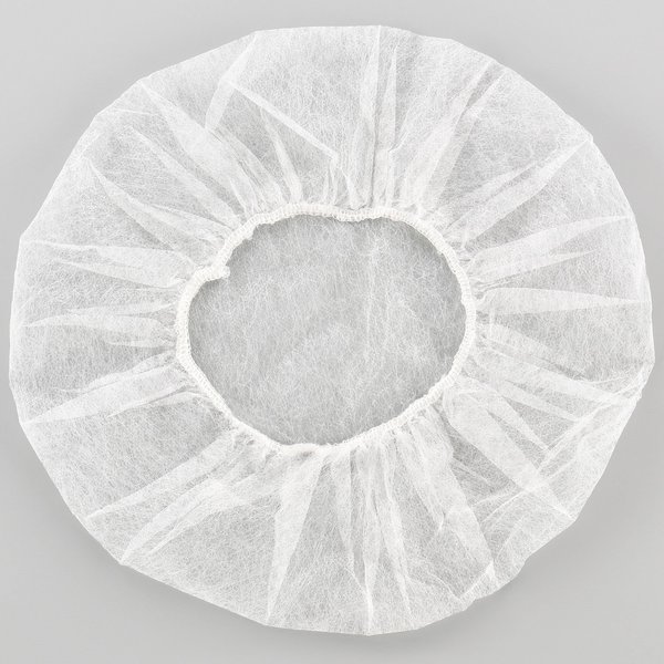 Global Industrial Polypropylene Bouffant Cap, 21, White, 100/Bag 708192A